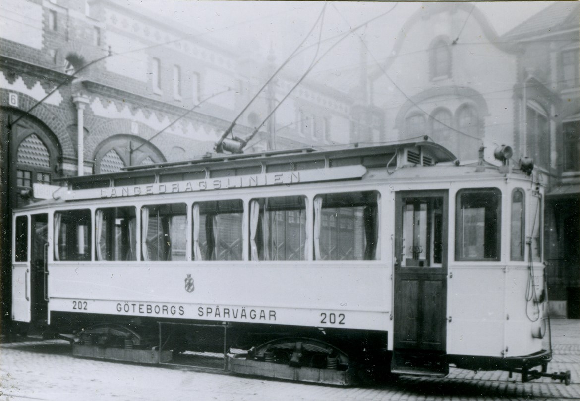 Långedragsvagn M3 - 202 från ASEA 190