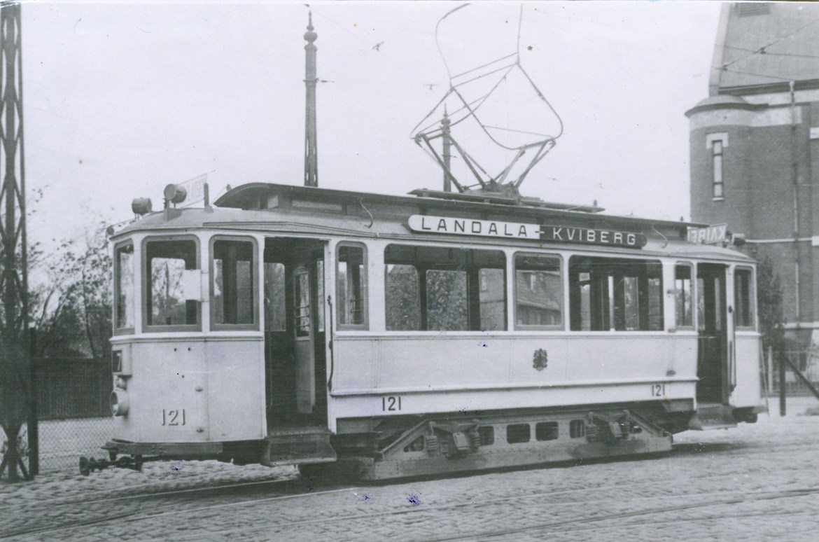 Motorvagn M5 - 121 från ASEA 1920