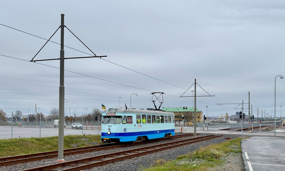 (c) Rikard Ågren. Vagnen har kommit ett stycke längre in